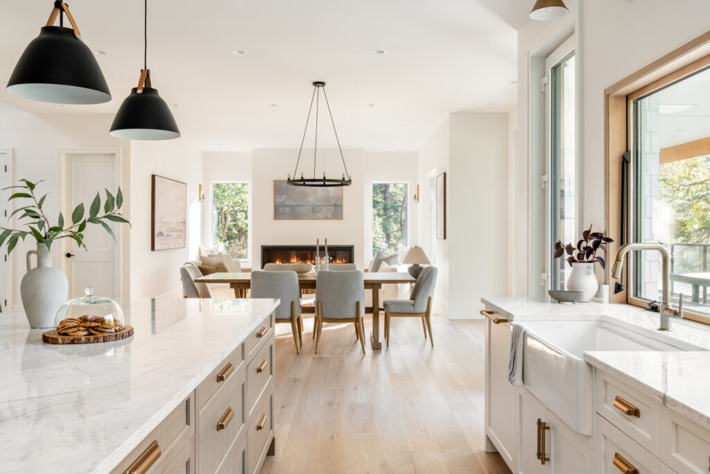 5Acre Farmhouse victoria's best home designer KITCHEN LIVING - Innovate Design Collective