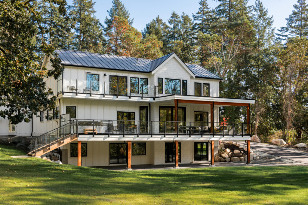 5Acre Farmhouse victoria's best home designer REAR1 - Innovate Design Collective